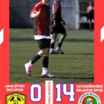 ÇAYDEĞİRMENİ BELEDİYE SPOR’DAN ŞAMPİYONLUK YOLUNDA GÖZ KAMAŞTIRAN GALİBİYET: 14-0